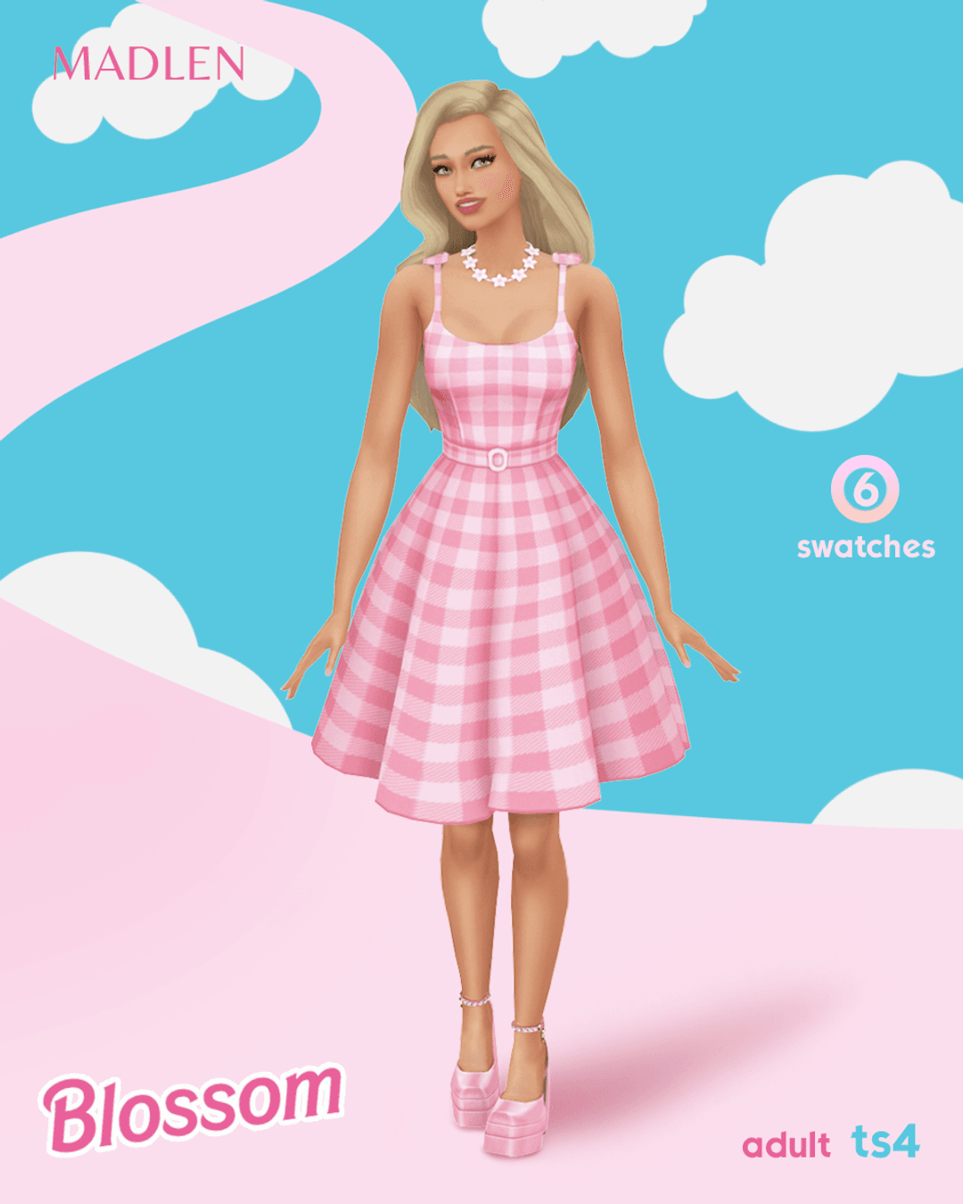 Платье и ожерелье Blossom Set